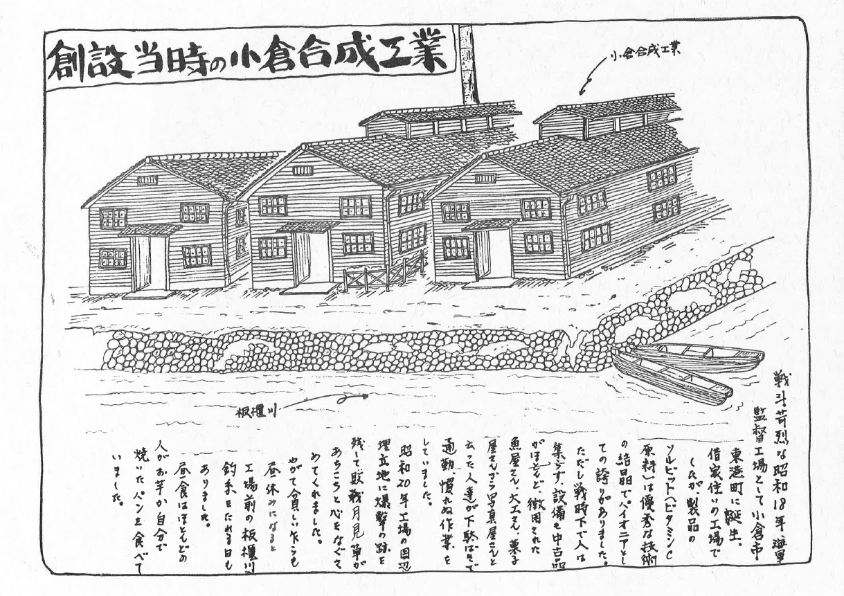 小倉合成工業株式会社を設立